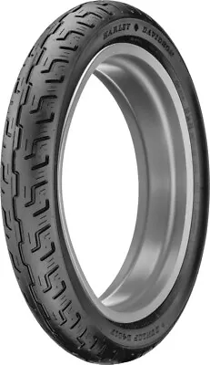 Dunlop D401 Front Motorcycle Tire 100/90-19 (57H) Black Wall 45064058 0307-0075 • $149.36