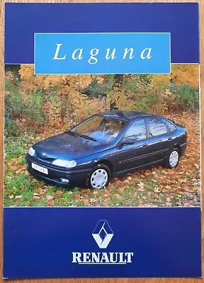 Russian Text RENAULT LAGUNA Car Sales Brochure / Catalogue / Prospekt BTCC • £11.90