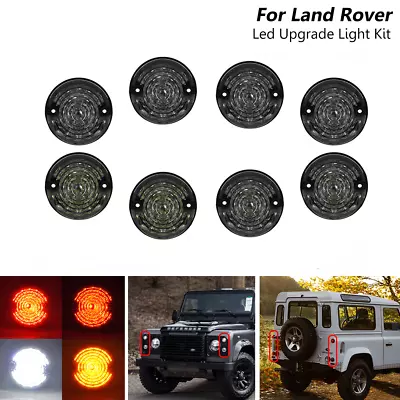 For Land Rover Defender 90-16 90/110 83-90 Complete Led Light Lamp Upgrade Kit • $129.02