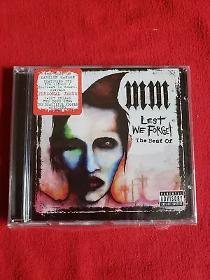 MARILYN MANSON-LEST WE FORGET-THE BEST OF-CD 💿 Brand New In Packaging  • $22.08