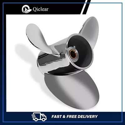 10 X 13 Stainless Steel Propeller Fit Mercury 25-30HP 10 Spline ToothRH • $169