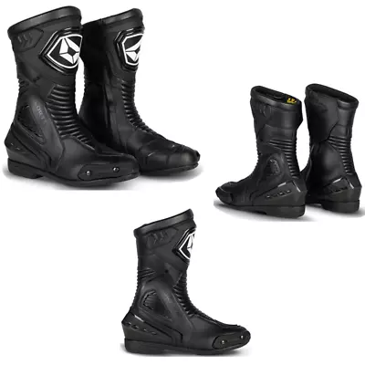 2024 Cortech Apex RR WP Motorcycle Boots - Black • $149.99