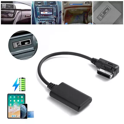 AUX Audio Cable Wire Adapter AMI MDI MMI Bluetooth Music Interface For Audi VW • $14.99