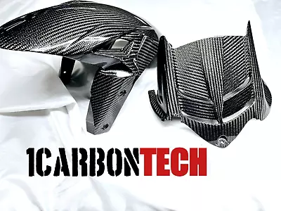 2019-2020-2021-2022-2023-2024 Kawasaki Zx-6r Zx-636 Real Carbon Fiber Fender Kit • $359