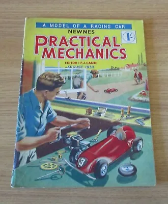 Vintage Newnes Practical Mechanics August 1953 Editor F. J. Camm • £3.99