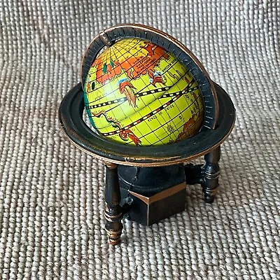 Dollhouse Miniature Antique Metal Globe Pencil Sharpener 2035 • $14.95