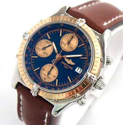 BREITLING Men's Watch B13048 Chronomat Model Automatic NEW BREITLING STRAP! • $2499.99