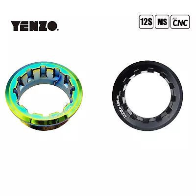 12S MS Cassette Lockring CNC Fit Shimano CS-M9100/M8100/M7100/M6100 XT/SLX/Deore • $16.79