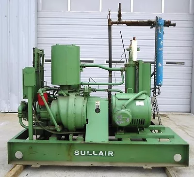 $6500 • Buy Sullair Corp Screw Air Compressor Model 25-100h, 100hp
