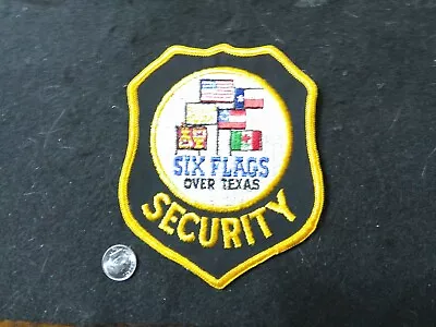 Texas Dallas Six Flags Over Texas Amusement Park Security Police Vintage Older • $75