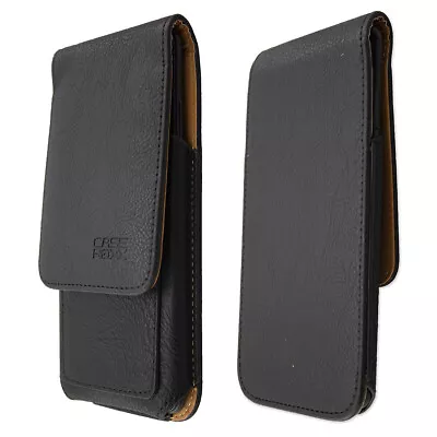 Caseroxx Flap Pouch For Xiaomi Pocophone F1 In Black Made Of Real Leather • $25.14