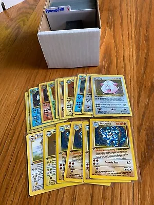 Pokémon Original Base Set Printing (C1999) / 1st Ed - Pick Your SHADOWLESS Cards • $125