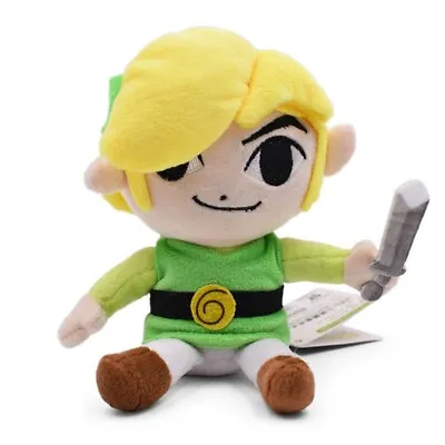 Anime The Legend Of Zelda Link Plush Toys Soft Stuffed Game Doll Gifts 18CM • £7.59