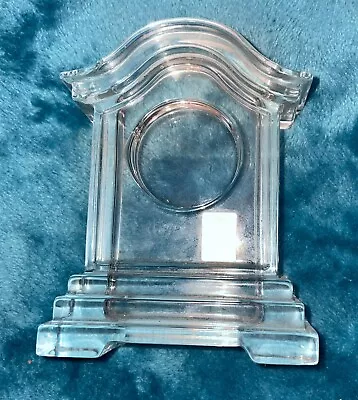 Vintage Nachtmann 24% Lead Crystal Mantel Clock Holder / Case For 4cm Mini Clock • $8.70