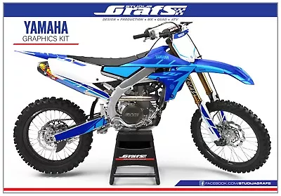 YAMAHA Complete Dirt Bike Graphics Kit YZ YZF WR F X 50 65 80 85 125 250 450 MX • $159