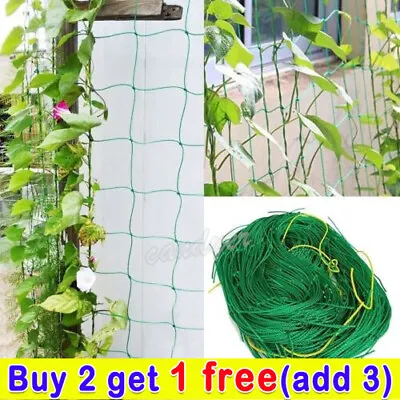£4.89 • Buy Plant Support Mesh Garden Net  Vegetable Fruit Climbing Netting Pea Bean-Trellis