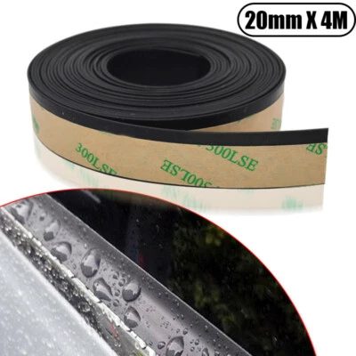$12.99 • Buy 4M Car Rubber Seal Strip Front Rear Side Window Trim Edge Moulding Weatherstrip
