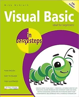 Visual Basic In Easy Steps Paperback By McGrath Mike Like New Used Free S... • $15.75