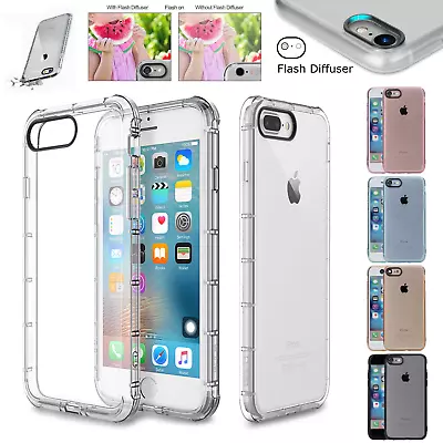 $3.45 • Buy For IPhone 11 Pro Max XS XR X 8 7 6 S Plus Shockproof Silicone Case Bumper Cover
