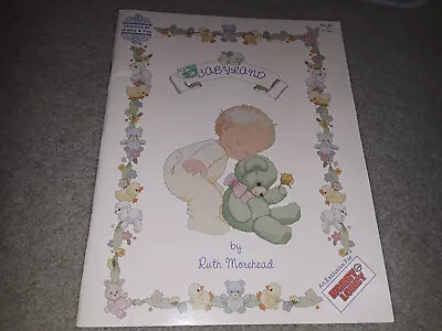 NEW  BABYLAND  By Ruth Morehead CROSS STITCH BOOK - ADORABLE! • $24.95