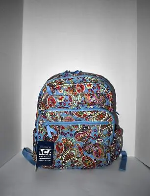 Vera Bradley Iconic XL Campus Backpack In Provence Paisley #28454-17028 NWT • $78.99