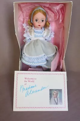 Madame Alexander 7 1/2   Alice In Wonderland Doll #14508 Near Mint In Box • $34