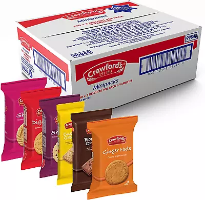 £28.36 • Buy Crawford's Mini 3 Packs Biscuits 100pk