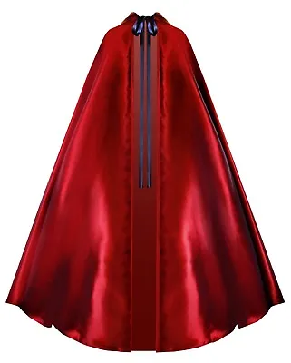 Victorian Gothic Historical Steampunk Pirate Taffeta Hooded Cape Cloak • $47