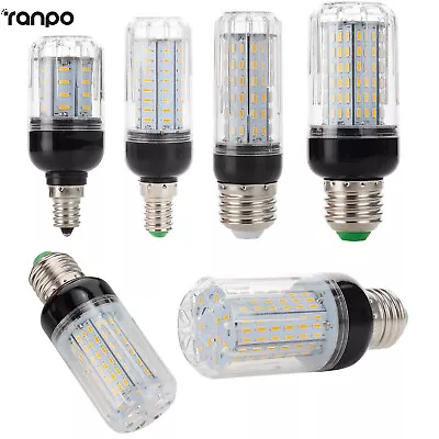 E26 E27 E12 E14 LED Corn Bulb 7W 15W 20W 30W 4014 SMD Lighting Lamp AC 110V 220V • $17.24