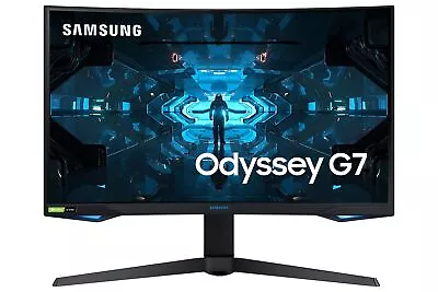 Samsung Odyssey G7 27 Inch 240Hz QHD Gaming Monitor LC27G75TQSPXXU • £339.99