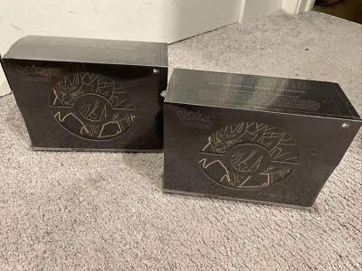 $129.99 • Buy Pokémon TCG Sword & Shield Elite Trainer Box Plus Zamzenta - Lot Of 2 MISB Cards