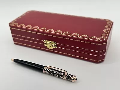 Cartier Special Edition Diabolo Tiger Claws Ballpoint Pen New 100% Genuine $925 • $585