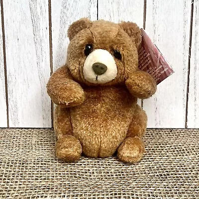 Vintage 1999 Dakin Jasper Teddy Bear Plush Lou Rankin Mini Friends Brown 5” • $5