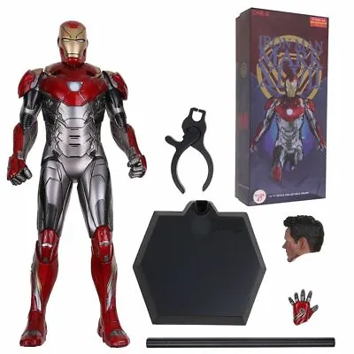 Crazy Toys Marvel Iron Man MK47 Tony Stark 12  Action Figure Model Statue Gift • £62.99