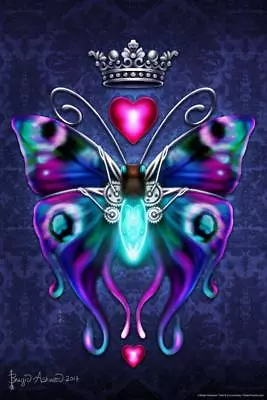 Steampunk Butterfly By Brigid Ashwood Cool Wall Decor Art Print Poster 24x36 • $13.98