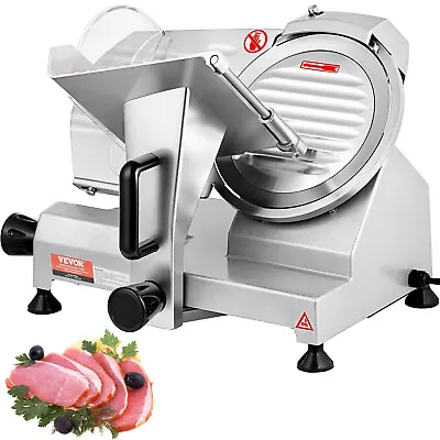 VEVOR Commercial 8  Electric Meat Slicer Deli Food Cheese Slicer Cutter 200W • $219.49