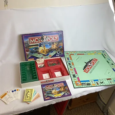 Monopoly Board Game Manchester Edition England UK Limited Edition Complete • £14.99