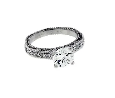 Verragio Venetian 5001R 18k W Gold Diamond Engagement Ring Size 6 • $2550