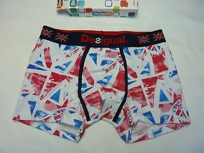 Desigual Men's Boxer Briefs - Size Medium - England • £17