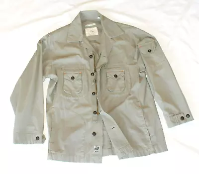 MASON'S Field Jacket AIRCREW SURVIVAL Military MEN'S MEDIUM M Gray Multi-Pocket • $53.99