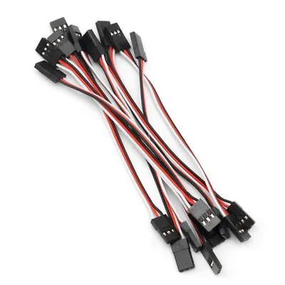 10pcs New 20cm Male To Male Quadcopter Futaba Servo Extension Lead JR Wire Cable • £4.10