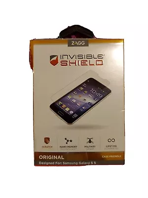 Zagg Invisible Shield Original Samsung Galaxy S5 • $12.50