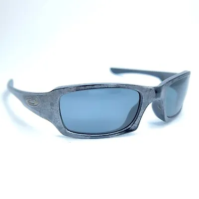 Oakley Fives 3.0 Scuffed Up Grey Frame Sunglasses Grey Custom Lenses Sport Wrap • $39.99