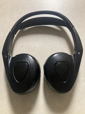 $15 • Buy Audiovox Wireless IR Infrared Stereo Headphones For Car DVD Player - Black 