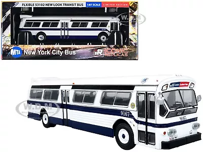 Flxible 53102 New Look Bus  Mta New York City  1/87 By Iconic Replicas 87-0490 • $49.95