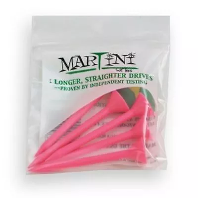 New Authentic Pink Martini Golf Tees - You Choose The Quantity.  • $8.95