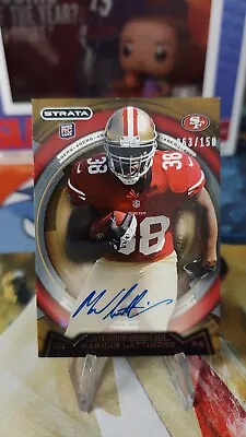 2013 Marcus Lattimore Strata Bronze Auto #D/150 Rookie Card San Francisco 49ers  • $6.99