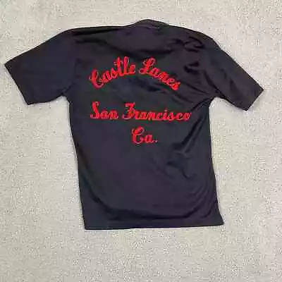 Vintage Bowling Shirt Castle Lanes San Francisco Size Small  • $45.99