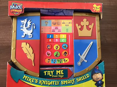 CBeebies Mike Knightly Smart Shield Toy 4 Game Modes Age 2 + • £12