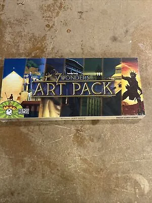 7 Seven Wonders Art Pack Cards Expansion Antoine Bauza Repos SEALED Promo • $9.94